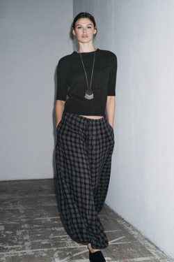 ZARA СВИТЕР ИЗ 100% КАШЕМИРА, АНТРАЦИТОВО-СЕРЫЙ