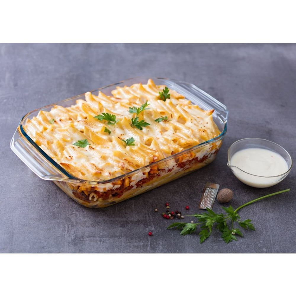 Форма для выпечки стекло, 25х39х7 см, 3.8 л, прямоуг, Pyrex, Irresistible, 409B000/7046