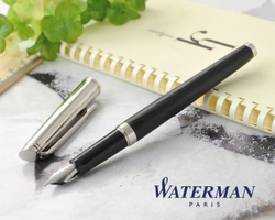 Перьевая ручка Waterman Hemisphere Deluxe, цвет: Silky CT, перо: F