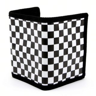 Кошелек чёрно-белая клетка (3072)