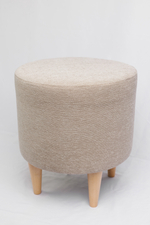 Пуф Нико (Рогожка  беж, ножка светлая)