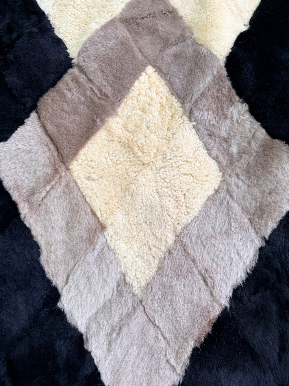 Меховой Коврик прикроватный накидка на кресло из овчины