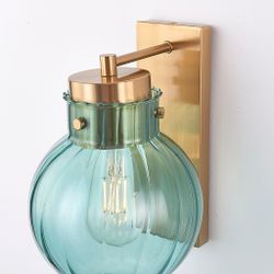 Бра Heathfield Lighting - Medina Wall Brass/Blue By Imperiumloft