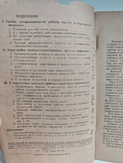 Организационные вопросы (партийное и советское строительство). Доклад на XVII съезде ВКПб