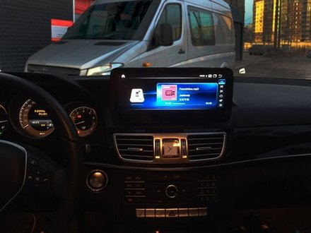 Магнитола для Mercedes-Benz E-класс (W212) 2009-2012 NTG 4.0 - Parafar PF6153A138/128E монитор 10.25" на Android 13, 8Гб+128Гб, CarPlay, 4G SIM-слот