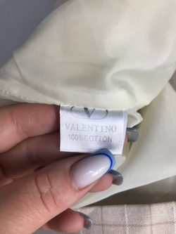 Пиджак в клетку, визуально на 46/48 размер