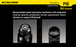 Фонарь Nitecore P16