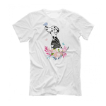 Футболка "Далматин и птичка"