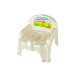 Горшок детский - стульчик "Утенок" с крышкой MIX, цвет в ассортименте РП-221