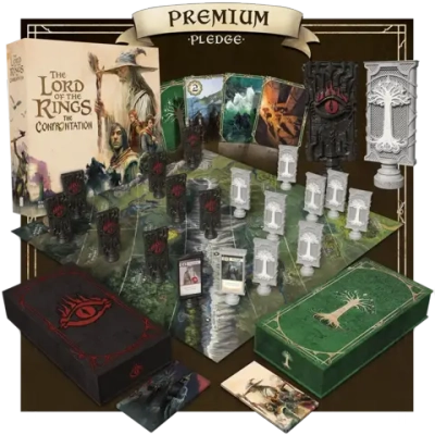 The Lord of the Rings: The Confrontation Ultimate Edition - настольная игра