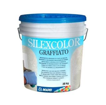 Силикатная штукатурка Silexcolor Graffiato