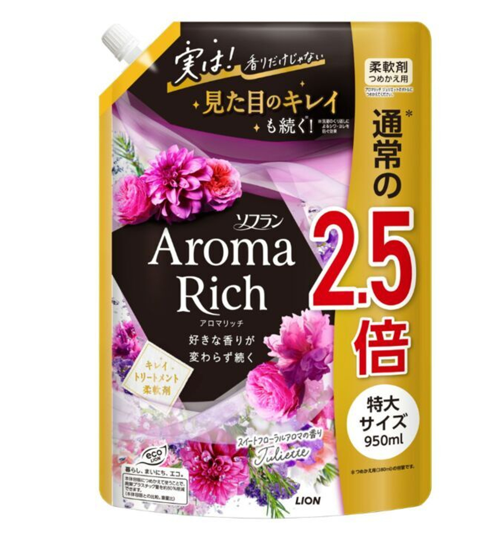 Aroma Rich Lion кондиционер для белья, богатый цветочный аромат, 950мл