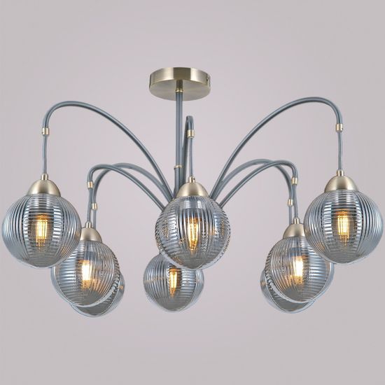 IL0433-8PSQ-79 BK AB светильник потолочный