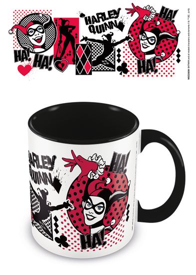 Кружка Harley Quinn (I Am Crazy For You) Black Coloured Inner Mug 315ml MGC25838