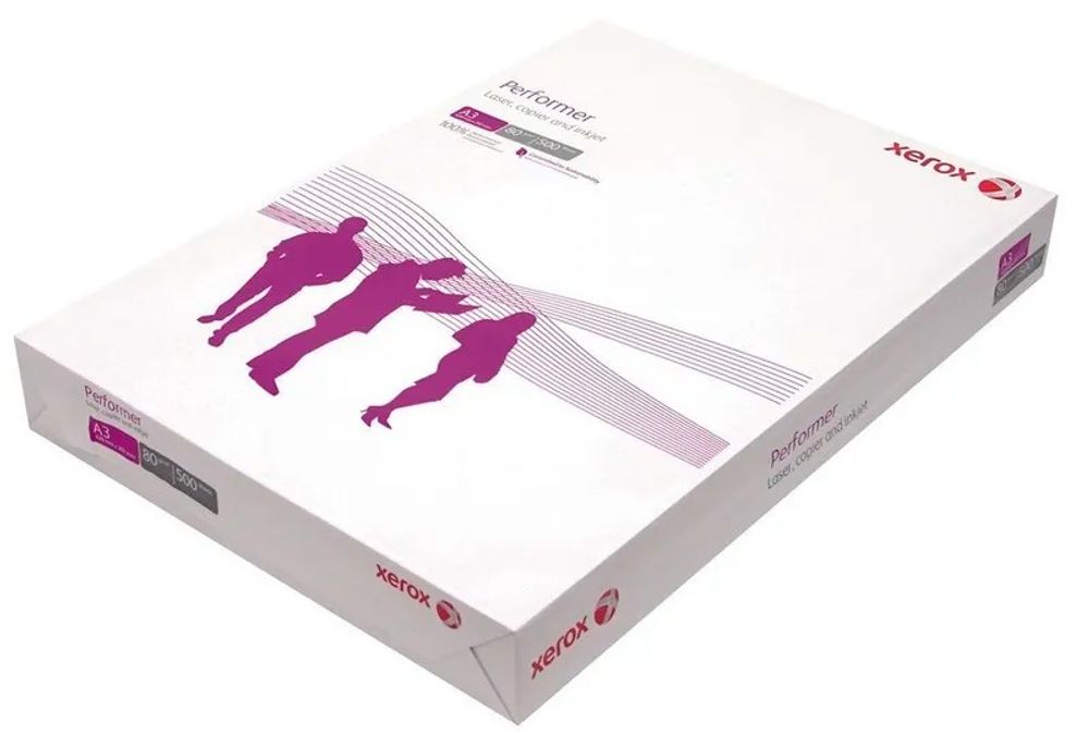 Бумага XEROX  Performer  класс&quot;С&quot;,    A3  80г/м2  500л (кратно 5 шт)