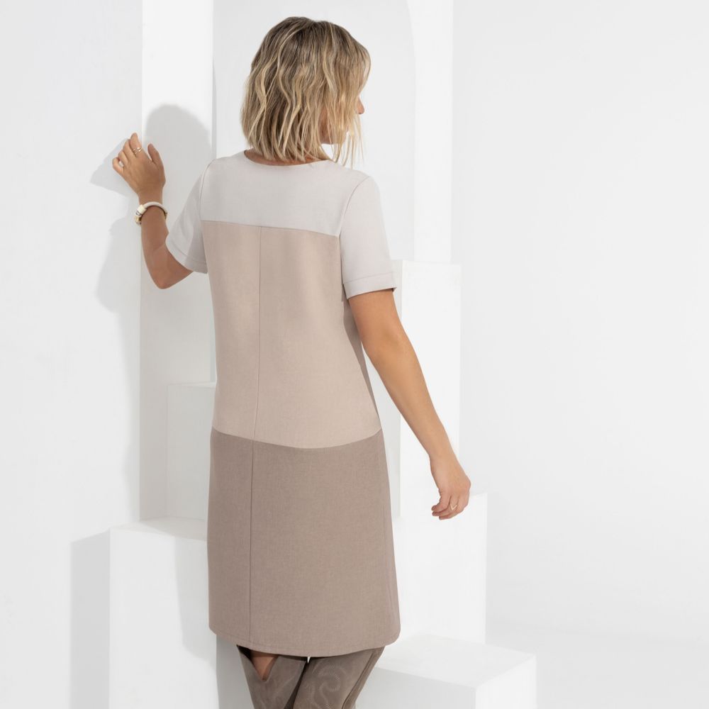 Платье Безоблачный день (беж, нью) Charutti (Акция)