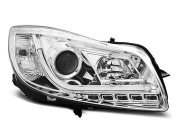 Передние фары Opel Insignia chrome tube lights