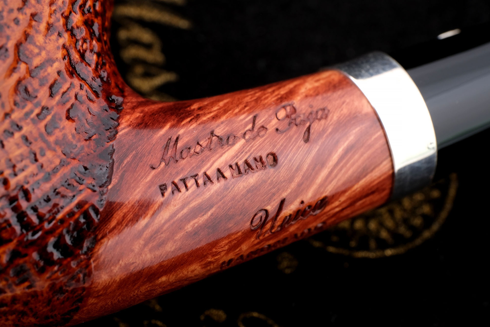 Курительная трубка Mastro De Paja Unica Blast в шкатулке M462-2