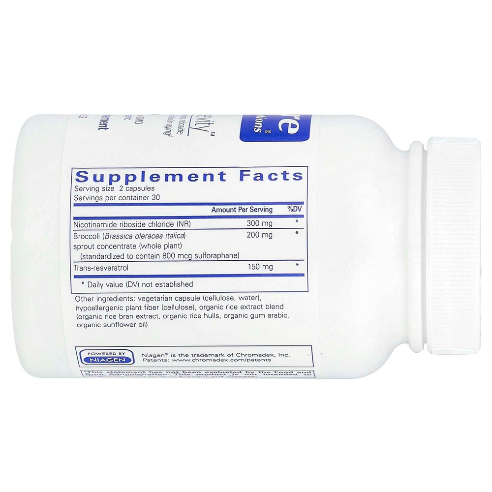 Pure Encapsulations, NR Longevity ™, 60 капсул