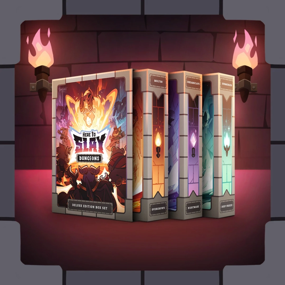 Here to Slay DUNGEONS - настольная игра