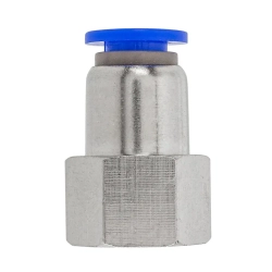 Фитинг для пластиковых трубок 6мм с внутренней резьбой 1/4'' Forsage F-SPCF06-02