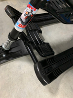 Снегокат "Snowdrive" гонки черный каркас (арт. СНД3/Г2)