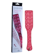 Розовый пэддл с геометрическим рисунком - 32 см. (Цвет: розовый)