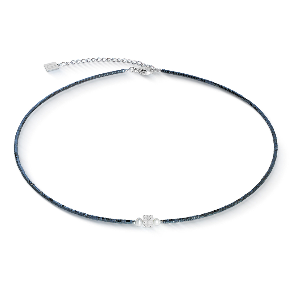 Колье Coeur de Lion Anthracite-Silver 1138/10-1224