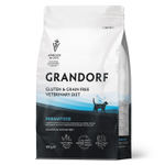 Полнорационный диетический корм для кошек с заболеваниями кожи (GRANDORF VETERINARY DIET Cat DERMATOSIS) 400 г