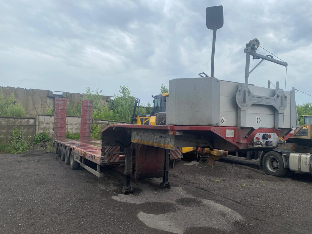 Спецприцеп 9942* Полуприцеп тяжеловоз 5 осей 9942L5 (Раздвижной)