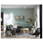 Угловой диван с функцией сна - IKEA FRIHETEN/ФРИХЕТЕН ИКЕА, 86х151х230 см, черный