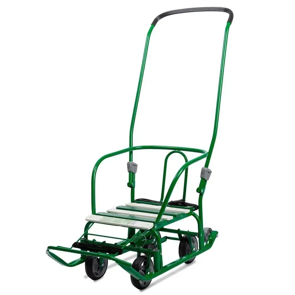 Санки "Тимка 3К универсал+" зеленый