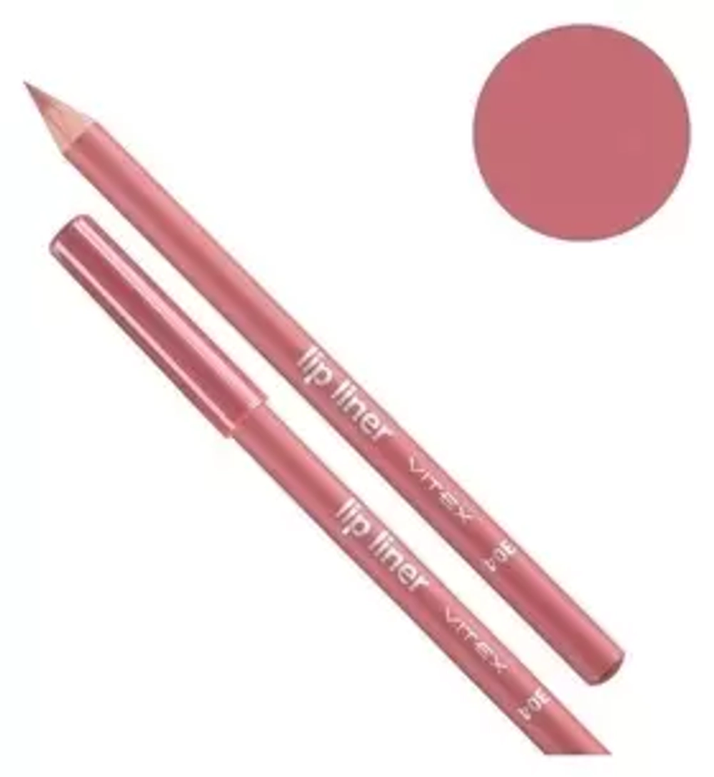 Витэкс Карандаш Lip Liner контурный для ГУБ тон 304 розовый