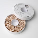 Резинка для волос "FLOWER" шампань