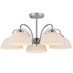 Люстра Rivoli Tina 9173-305 5 х Е27 40 Вт модерн | Лайт
