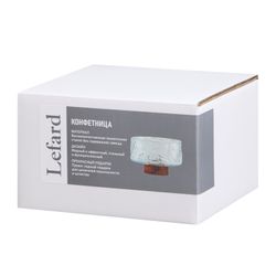 КОНФЕТНИЦА "FLORA" 650 МЛ ДИАМЕТР 14 СМ ВЫСОТА 9 СМ