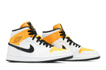 Кроссовки Jordan Air Jordan 1 Mid "Laser Orange" (Женская размерная сетка)