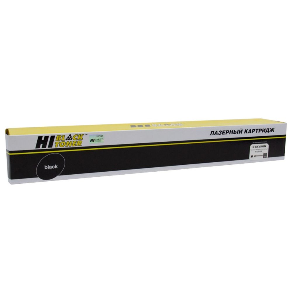 Тонер-картридж Hi-Black (HB-C-EXV54 Bk) для Canon iR C3025/C3025i/C3125i/C3226i, Black, 15,5K