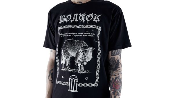 Футболка В Овечьей Шкуре черная - фото 4