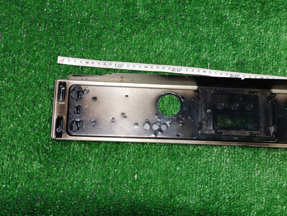 Лицевая панель для духового шкафа Leran EO 6385 BG