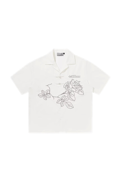 Рубашка HARSHandCRUEL "Abstract Flowers" Short Sleeve Shirt