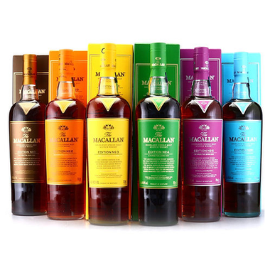 Виски Macallan Edition № 1-6 Collection 6x70cl