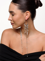 Серьги "Pearl fantastic kongo" Silver