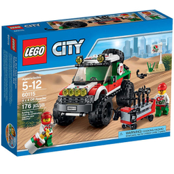 LEGO City: Внедорожник 4x4 60115 — 4wd Off Road Car — Лего Город