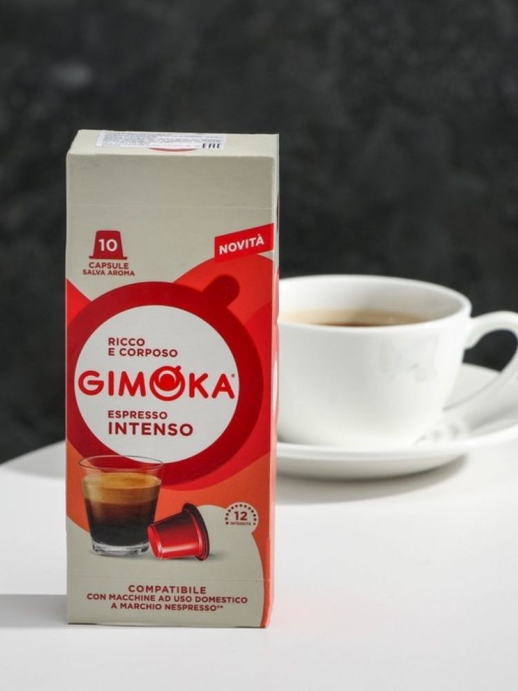 Кофе в капсулах Gimoka Intenso, 5 упаковок по 10 шт