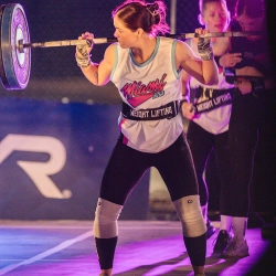 Наколенники тканевые WOD Friends Double Layer Cotton Knee Sleeves - 4mm (Розовые)