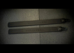 Пояс с карабином из кожи L