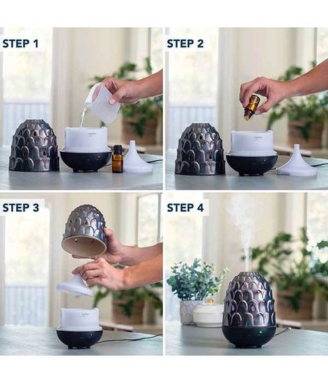 Ультразвуковой аромадиффузор Металл, Candle Warmers