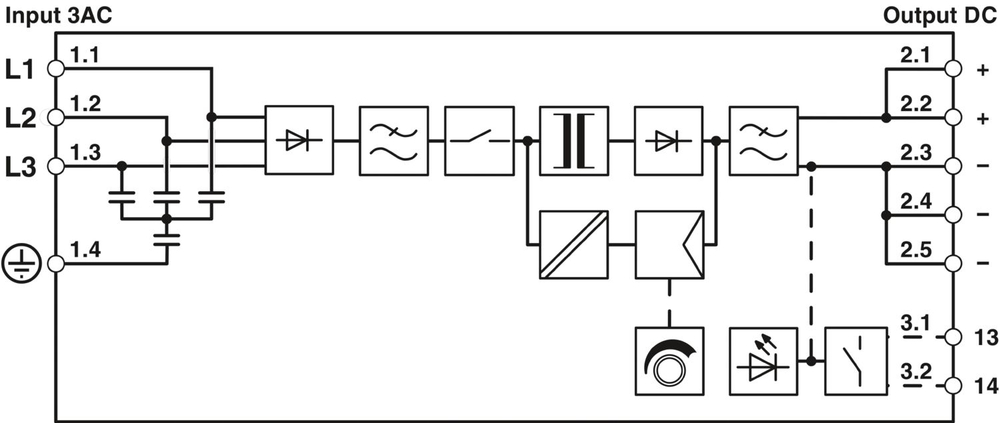 1076188 - TRIO-PS-2G/3AC/72DC/14 - Источники питания