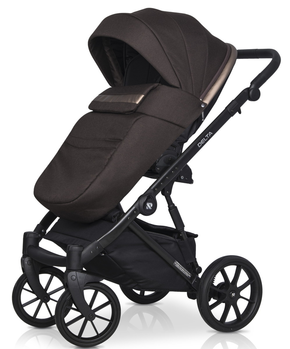 Детская коляска Riko Basic Delta 3 в 1 04 Chocolate